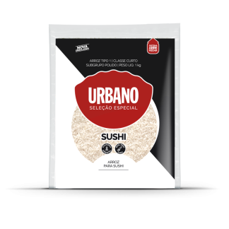 Arroz para Sushi e Culinária Oriental Urbano Pacote 1Kg