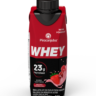 Whey Piracanjuba 23g Proteinas Sem Lactose – Caixinha 250ml