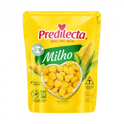 Foto principal do produto Milho Predilecta Sem Sal Sache 170g