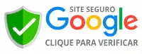Selo site seguro verificado pelo Google