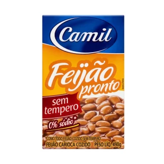 Foto principal do produto Feijão Carioca Pronto Camil 490g
