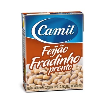 Foto principal do produto Feijão Fradinho Temperado e Cozido Camil 380g