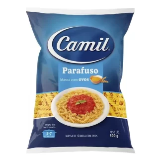 Foto principal do produto Macarrão Parafuso Com Ovos Camil 500g