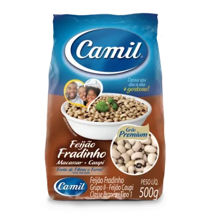 Foto principal do produto Feijão Fradinho Tipo 1 Camil 500g