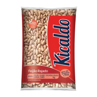 Foto principal do produto Feijão Rajado Tipo 1 Kicaldo 1kg