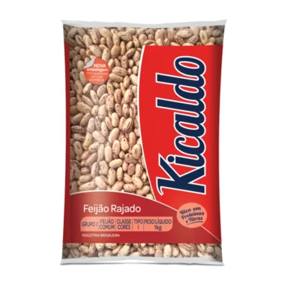 Foto principal do produto Feijão Rajado Tipo 1 Kicaldo 1kg