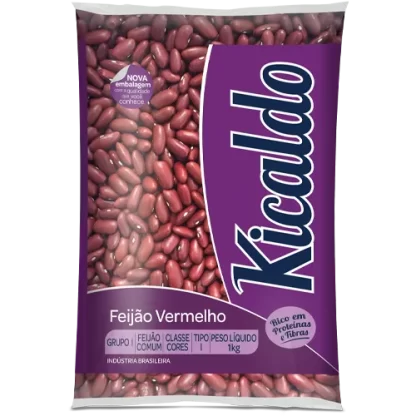 Foto principal do produto Feijão Vermelho Tipo 1 Kicaldo 1kg