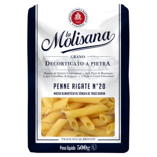 Foto principal do produto Macarrão Penne Rigate n°20 Grano Duro La Molisana 500g