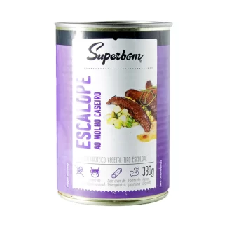 Foto principal do produto Escalope Vegetal Ao Molho Caseiro Vegan Superbom 380g